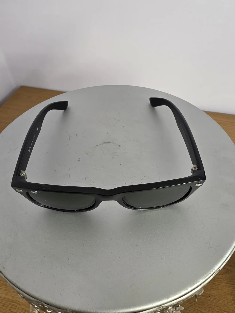 Ray-Ban Rectangle Sunglasses Black Full Rim Frames